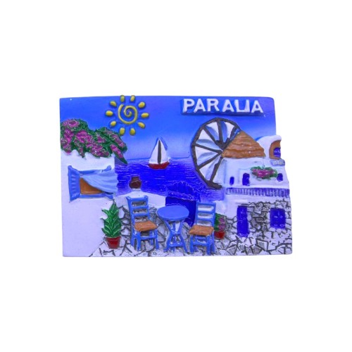 Τουριστικό μαγνητάκι Souvenir - Σετ 12pcs - Paralia - 678418 Τουριστικό μαγνητάκι Souvenir - Σετ 12pcs - Paralia - 678418