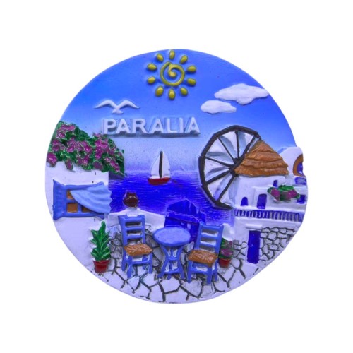 Τουριστικό μαγνητάκι Souvenir - Σετ 12pcs - Paralia - 678424 Τουριστικό μαγνητάκι Souvenir - Σετ 12pcs - Paralia - 678424