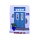 Τουριστικό μαγνητάκι Souvenir - Σετ 12pcs - Paralia - 678428 Τουριστικό μαγνητάκι Souvenir - Σετ 12pcs - Paralia - 678428