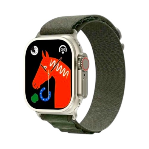 Σετ Smartwatch με 2 λουράκια - Z69 Ultra - 687996 - Grey/Green Σετ Smartwatch με 2 λουράκια - Z69 Ultra - 687996 - Grey/Green