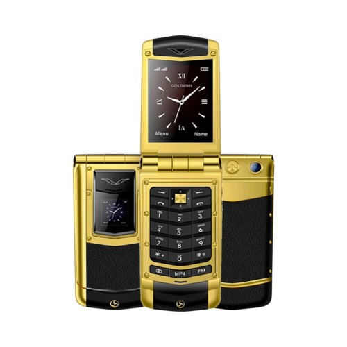 Κινητό τηλέφωνο - V77 - Dual Sim - 812150 - Gold/Black Κινητό τηλέφωνο - V77 - Dual Sim - 812150 - Gold/Black