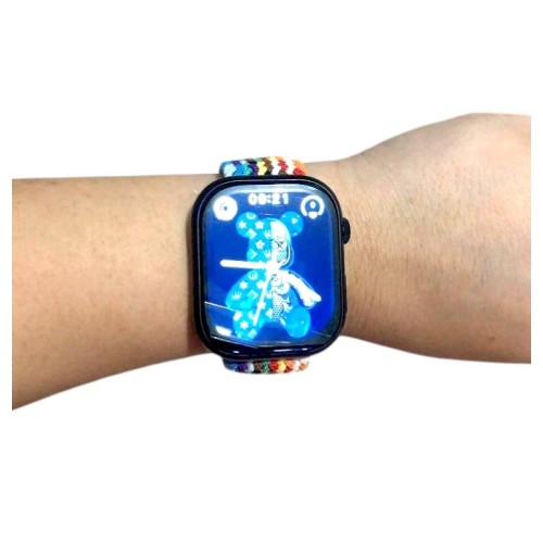 Σετ ασύρματα ακουστικά & Smartwatch με 2 λουράκια - P9 Series 10 - 812235 - Black Σετ ασύρματα ακουστικά & Smartwatch με 2 λουράκια - P9 Series 10 - 812235 - Black