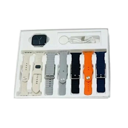 Σετ Smartwatch με 7 λουράκια - S9 Pro Max - 812303 - Grey Σετ Smartwatch με 7 λουράκια - S9 Pro Max - 812303 - Grey