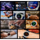 Σετ Smartwatch με 3 λουράκια - Z83 MAX - 880518 - Blue Σετ Smartwatch με 3 λουράκια - Z83 MAX - 880518 - Blue