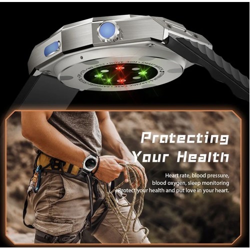 Σετ Smartwatch με 3 λουράκια - Z83 MAX - 880518 - Blue Σετ Smartwatch με 3 λουράκια - Z83 MAX - 880518 - Blue