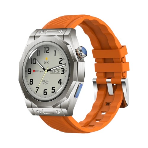 Σετ Smartwatch με 3 λουράκια - Z83 MAX - 880518 - Orange Σετ Smartwatch με 3 λουράκια - Z83 MAX - 880518 - Orange