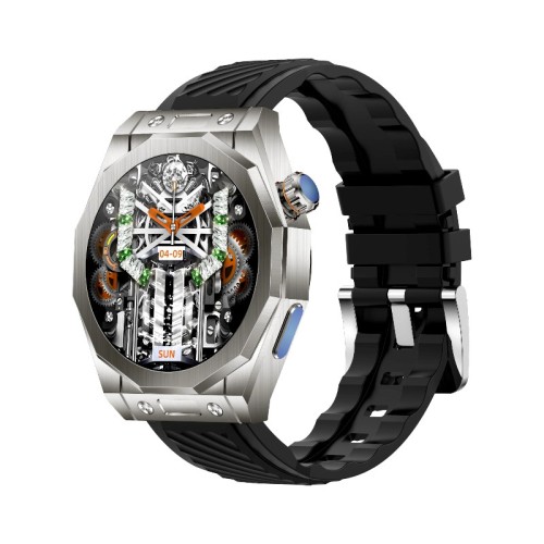 Σετ Smartwatch με 3 λουράκια - Z83 MAX - 880518 - Black Σετ Smartwatch με 3 λουράκια - Z83 MAX - 880518 - Black