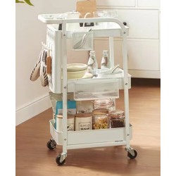 Βοηθητική ραφιέρα τρόλεϊ 3 επιπέδων - 4002 - 915114