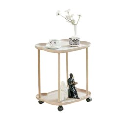 Βοηθητικό τραπεζάκι τροχήλατο 2 επιπέδων - 10501-2 - 915152