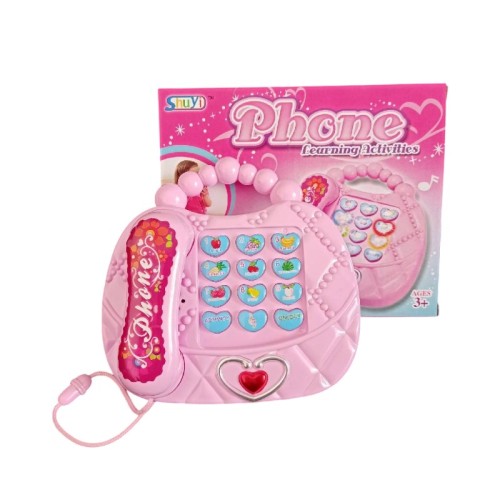 Παιδικό ηλεκτρονικό τηλέφωνο με ήχους - 9091 - 917139