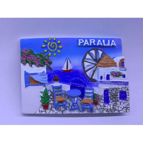 Τουριστικό μαγνητάκι Souvenir - Σετ 12pcs - Paralia - 678418 Τουριστικό μαγνητάκι Souvenir - Σετ 12pcs - Paralia - 678418