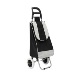 Υφασμάτινο καρότσι λαϊκής - ZZ 302B-2X - 981263 - Black Υφασμάτινο καρότσι λαϊκής - ZZ 302B-2X - 981263 - Black