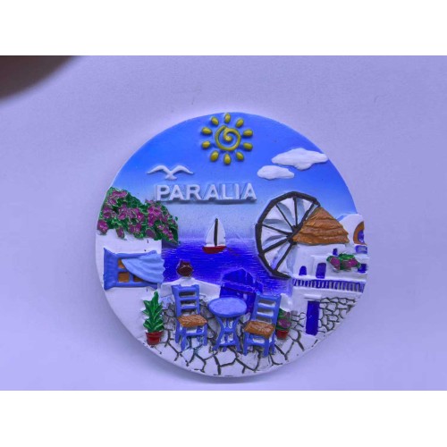 Τουριστικό μαγνητάκι Souvenir - Σετ 12pcs - Paralia - 678424 Τουριστικό μαγνητάκι Souvenir - Σετ 12pcs - Paralia - 678424