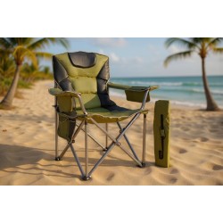 Πτυσσόμενη καρέκλα camping - 1055L  - 241781 - Green