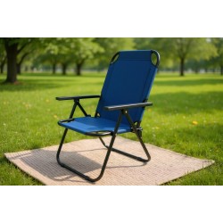 Πτυσσόμενη καρέκλα camping - 1608TFS-D - 251028 - Blue