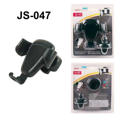 Βάση στήριξης smartphone αυτοκινήτου - JS-047 - 812716 - Black Βάση στήριξης smartphone αυτοκινήτου - JS-047 - 812716 - Black