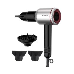 Πιστολάκι μαλλιών - KM-6898 - Kemei - Silver Πιστολάκι μαλλιών - KM-6898 - Kemei - Silver