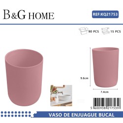 Θήκη οδοντόβουρτσας πλαστική - Pink - 21741 - 5PCS