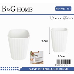 Θήκη οδοντόβουρτσας πλαστική - White - 21531 - 5PCS