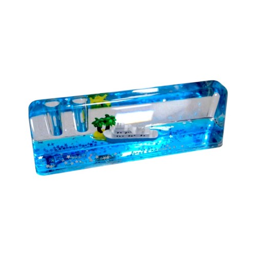 Διακοσμητικό Souvenir μολυβοθήκη με νερό - SY62 - 507336 Διακοσμητικό Souvenir μολυβοθήκη με νερό - SY62 - 507336