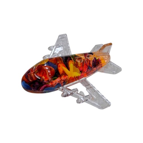 Διακοσμητικό Souvenir Αεροπλάνο με νερό - SY31B - 507459 Διακοσμητικό Souvenir Αεροπλάνο με νερό - SY31B - 507459