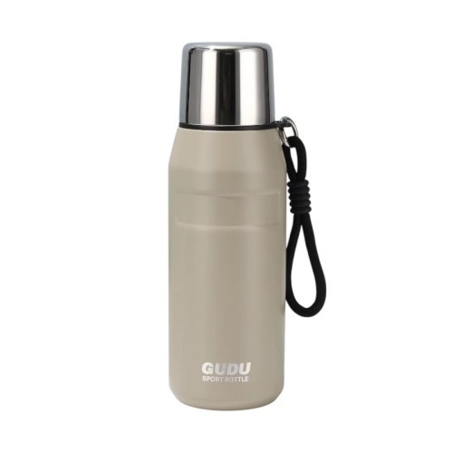 Φορητό παγούρι-θερμός - 650ml - 616243 - Beige Φορητό παγούρι-θερμός - 650ml - 616243 - Beige