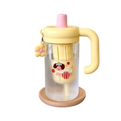 Φορητό παγούρι πλαστικό - 780ml - 616304 - Yellow