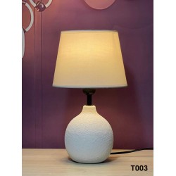 Επιτραπέζιο φωτιστικό - Πορτατίφ - T003 - 800039 - White Επιτραπέζιο φωτιστικό - Πορτατίφ - T003 - 800039 - White
