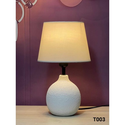Επιτραπέζιο φωτιστικό - Πορτατίφ - T003 - 800039 - White Επιτραπέζιο φωτιστικό - Πορτατίφ - T003 - 800039 - White