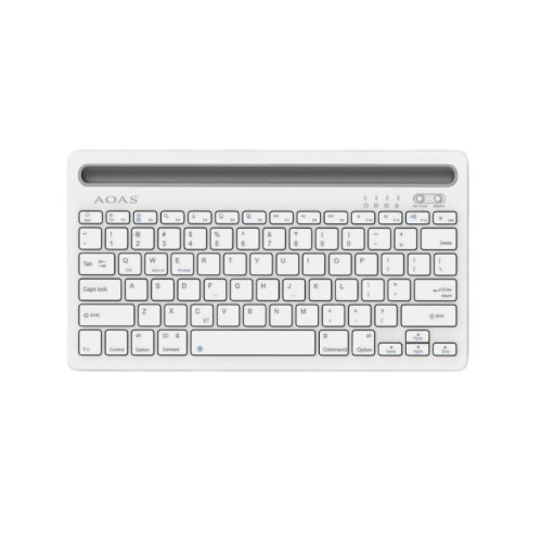 Ασύρματο πληκτρολόγιο Bluetooth - AS199 - AOAS - 651992 - White Ασύρματο πληκτρολόγιο Bluetooth - AS199 - AOAS - 651992 - White