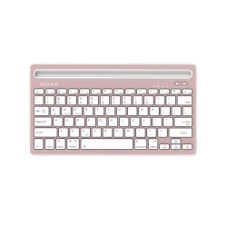 Ασύρματο πληκτρολόγιο Bluetooth - AS199 - AOAS - 651992 - Pink