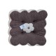 Μαξιλάρι καρέκλας - 40x40cm - 571520 - Brown