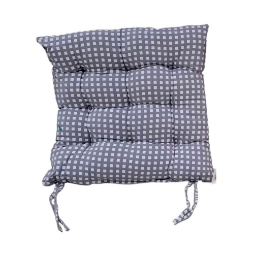 Μαξιλάρι καρέκλας - 40x40cm - 71873 - Grey Μαξιλάρι καρέκλας - 40x40cm - 71873 - Grey