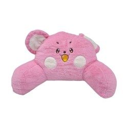 Μαξιλάρι πλάτης λούτρινο - 55cm - 571216 - Pink