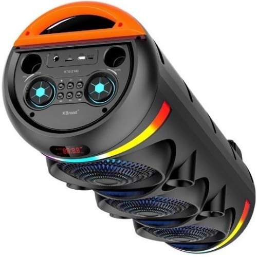 Φορητό ηχείο subwoofer με 2 μικρόφωνα Karaoke - KTS-2143 - 721438 Φορητό ηχείο subwoofer με 2 μικρόφωνα Karaoke - KTS-2143 - 721438