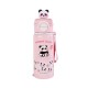 Παιδικό παγούρι-θερμός Panda με καλαμάκι - 500ml - 722344 - Light Pink Παιδικό παγούρι-θερμός Panda με καλαμάκι - 500ml - 722344 - Light Pink