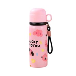 Παιδικό παγούρι-θερμός με κούπα - 500ml - 722368 - Pink Παιδικό παγούρι-θερμός με κούπα - 500ml - 722368 - Pink