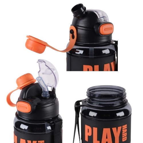 Φορητό παγούρι πλαστικό - 800ml - 722412 - Pink Φορητό παγούρι πλαστικό - 800ml - 722412 - Pink