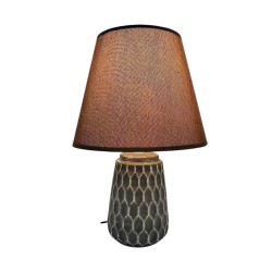 Επιτραπέζιο φωτιστικό - Πορτατίφ - S0306 - 80306 - Brown Επιτραπέζιο φωτιστικό - Πορτατίφ - S0306 - 80306 - Brown