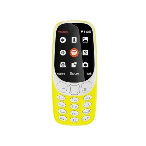 Κινητό τηλέφωνο - 3310 - Dual Sim - 812259 - Yellow - Ελληνικό μενού Κινητό τηλέφωνο - 3310 - Dual Sim - 812259 - Yellow - Ελληνικό μενού