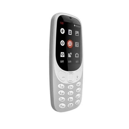 Κινητό τηλέφωνο - 3310 - Dual Sim - 812259 - Silver Κινητό τηλέφωνο - 3310 - Dual Sim - 812259 - Silver