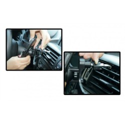 Βάση στήριξης smartphone αυτοκινήτου - JS-018 - 812662 - Blue