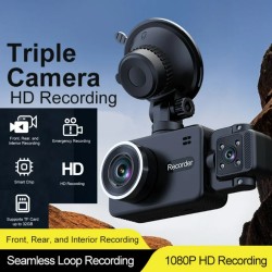 Καταγραφικό αυτοκινήτου με 3 κάμερες - S23 - 812846 Καταγραφικό αυτοκινήτου με 3 κάμερες - S23 - 812846