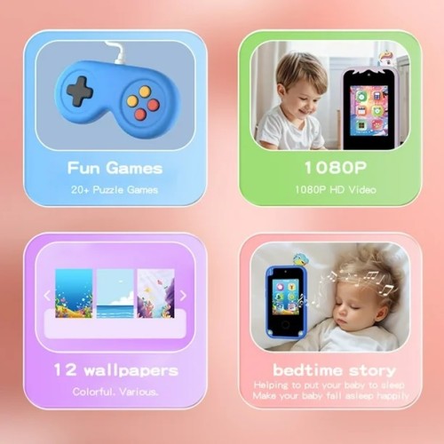 Παιδικό smartphone με κάμερα & παιχνίδια - D13 - 812860 - Purple Παιδικό smartphone με κάμερα & παιχνίδια - D13 - 812860 - Purple