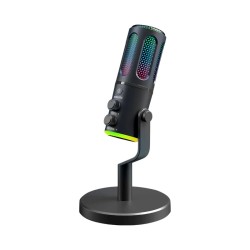 Ενσύρματο μικρόφωνο Gaming/Podcast - USB - LED RGB - 812891 Ενσύρματο μικρόφωνο Gaming/Podcast - USB - LED RGB - 812891