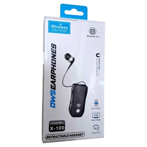 Ασύρματο ακουστικό Bluetooth - X100 - 920135 - Gold Ασύρματο ακουστικό Bluetooth - X100 - 920135 - Gold