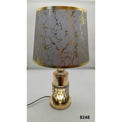 Επιτραπέζιο φωτιστικό - Πορτατίφ - 8300 - 883001 - Gold/White Επιτραπέζιο φωτιστικό - Πορτατίφ - 8300 - 883001 - Gold/White