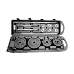Σετ αλτήρες γυμναστικής με μπάρα - 80060 - 50kg - 150059