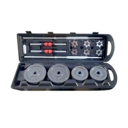 Σετ αλτήρες γυμναστικής με μπάρα - 80062 - 50kg - 150066