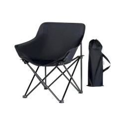 Πτυσσόμενη καρέκλα camping - 1056 - 271017 - Black
